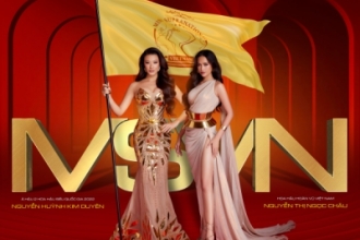 Ngọc Châu, Kim Duyên ấn tượng trong bộ ảnh quảng bá Hoa hậu Siêu quốc gia Việt Nam